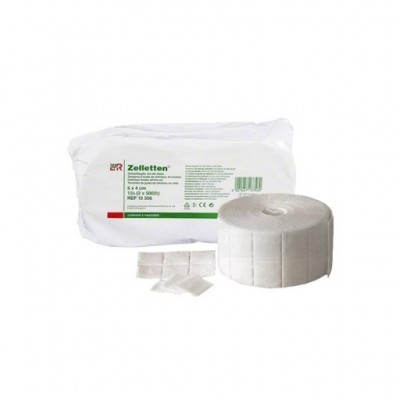 Kompresy z ligniny 5x4cm 2x500 szt. / ZELLETTEN